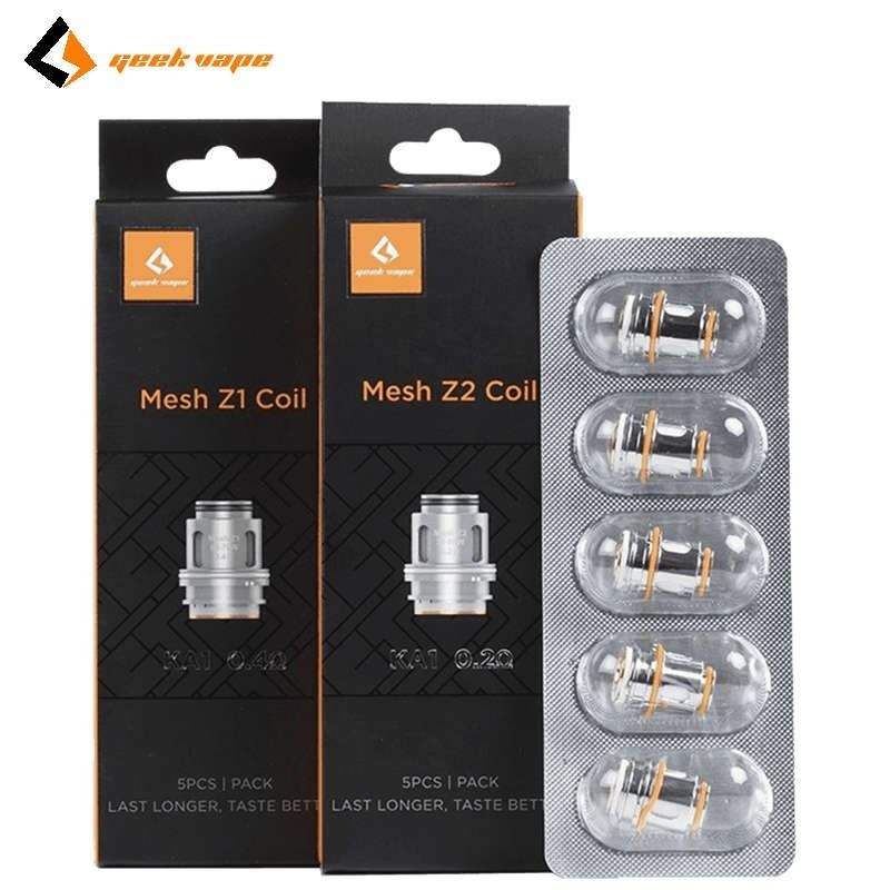 Résistances Zeus Mesh Coils GeekVape x5 - plusieurs puissances