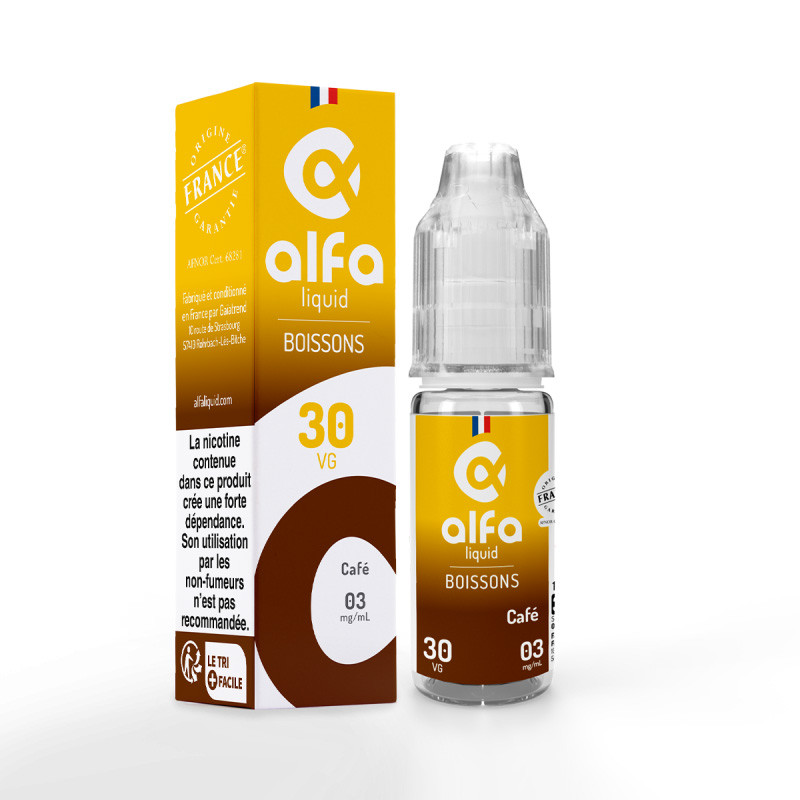 CAFÉ ALFALIQUID BOISSONS 10ML