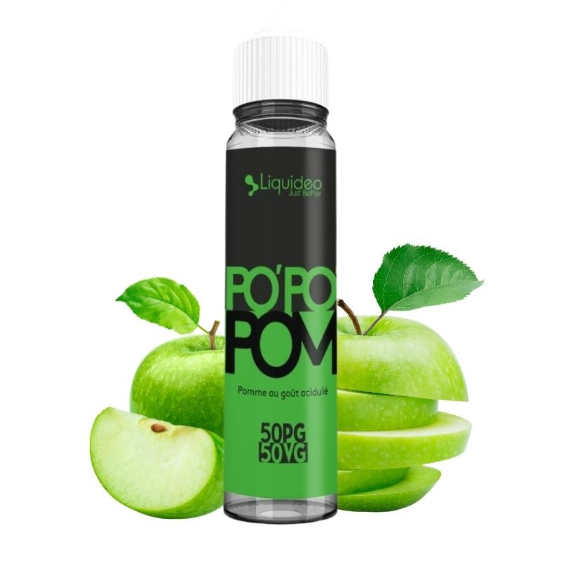 PoPoPom 50ml - Liquideo Pomme Verte