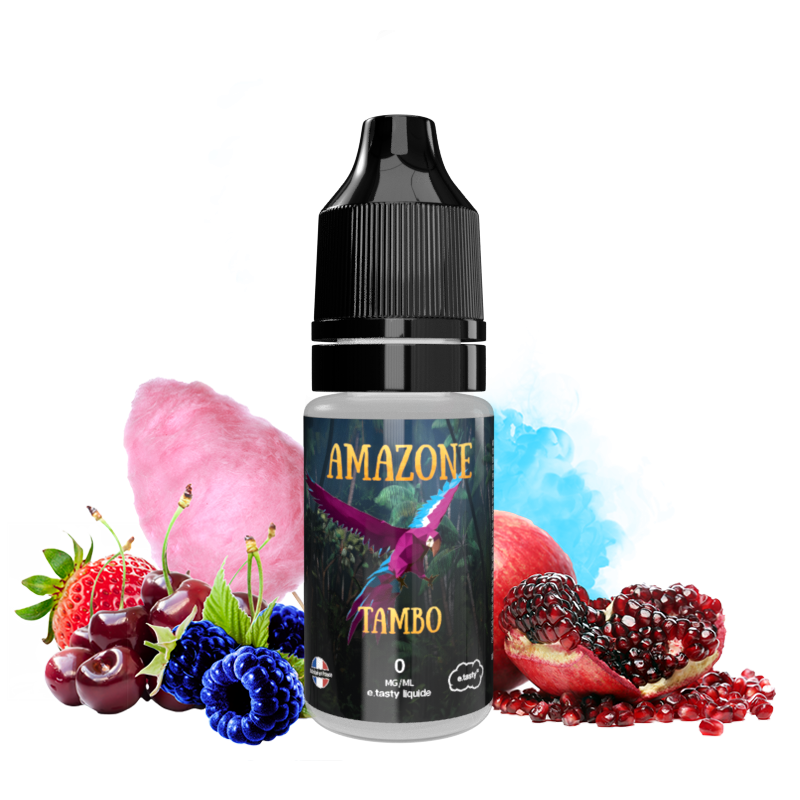 Amazone Tambo 10ml - Fruits Rouges Barbe à Papa