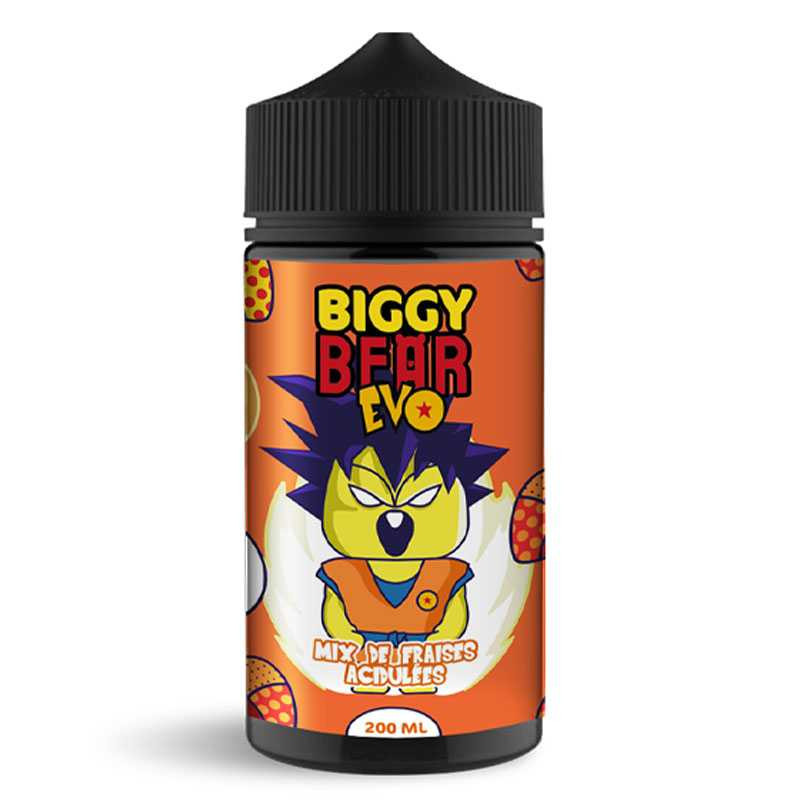 Mix de Fraises Acidulées 200 ml Biggy Bear EVO