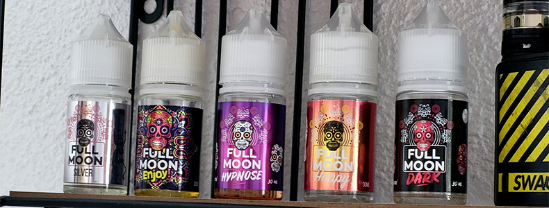 Exemples d'e-liquides populaires